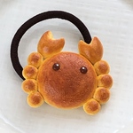 クリッとした目のこんがりカニパンのヘアゴム