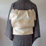 [S様オーダー品]　さくら造り帯　さくら雀のアレンジ