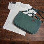 大きな帆布トートバッグ
