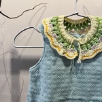 ハンドメイド　ベビーつけ襟