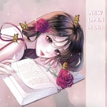オリジナルステッカー エモ子 本薔薇