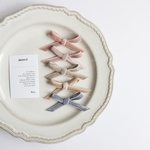 ベルベットリボン　木馬ベルベット　リボンヘアゴム　リボンヘアクリップ　ベルベット　冬　キッズヘアアクセサリー