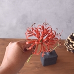 【M様専用ページ】◆粘土のお花◆　小さなヒガンバナ（彼岸花）