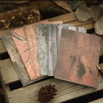 D132★wood grain workshop★素材紙6種類セット★コラージュにも★