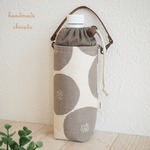 a様オーダー分 オプション代 ペットボトルカバー * あんぱん柄 トモタケ MUDDY WORKS * 保冷シート付 * 水筒ケース・哺乳瓶ケースにも 