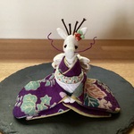 干支　【たつ】　ちりめん
