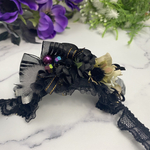 ワンコ用カチューシャ♡ハロウィン2023🎃🦇🕸ブラック系Sサイズ