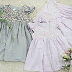 【N.SALE】 袖フリルワンピ 90cm