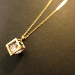 【再販】キュービックのネックレス