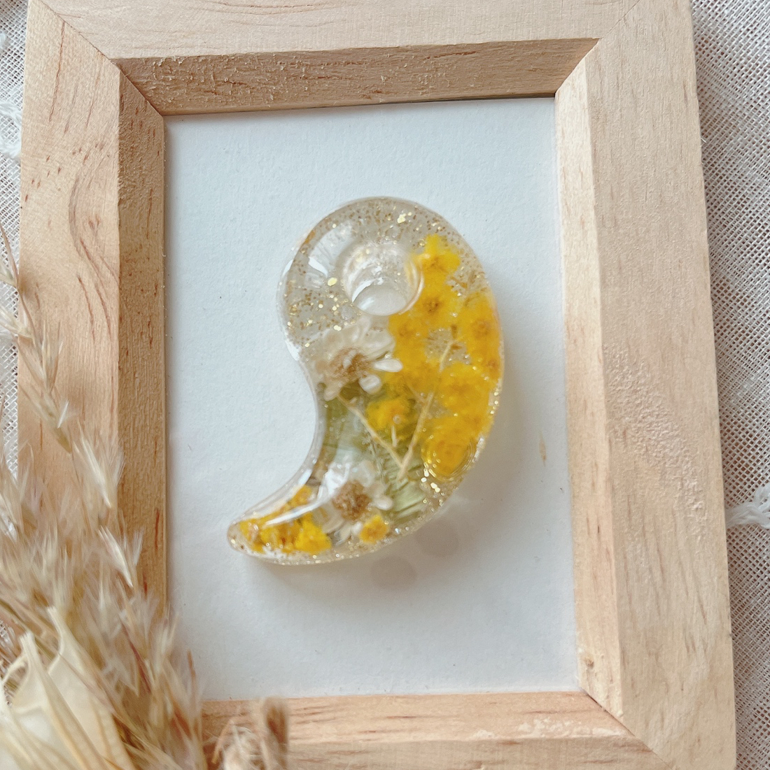 ひまわりブーケ🌻(大：勾玉オルゴナイト) - 仁心～nico