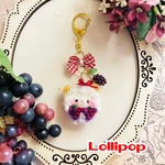 🍇ひつじ🍇ルビーロマンのお出かけキーホルダー