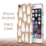 iPhone13 シリーズ対応 ハードケース くまさん ウッド調 iPhone 13 12 11 SE XR XS 8 7 6 携帯ケース iphoneケース