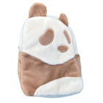【訳あり品】パンダポーチ(茶)🐼