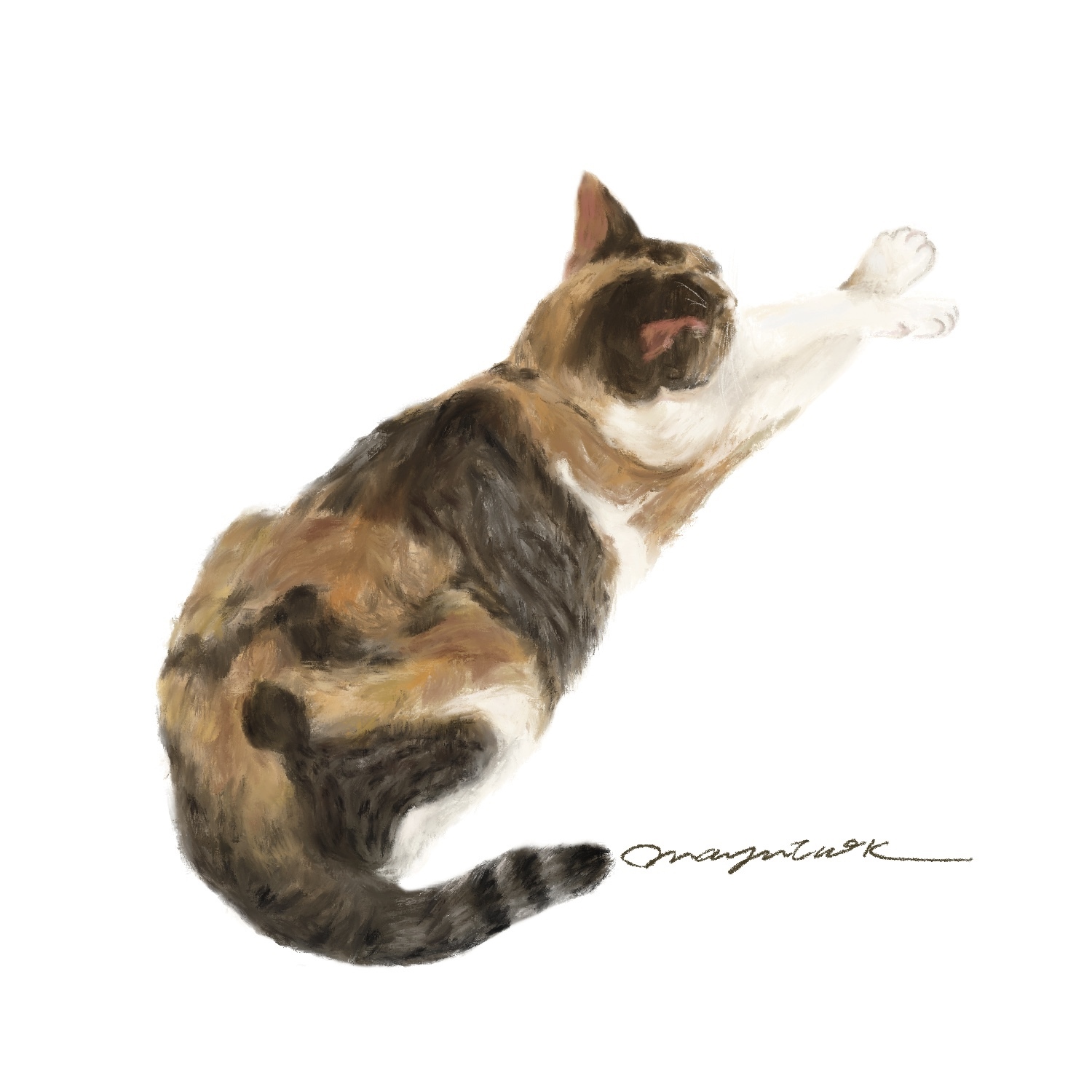 猫のオーダーイラスト - MAYUTROK'S GALLERY | minne byGMO