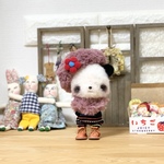 サロペットのパンダちゃん♪