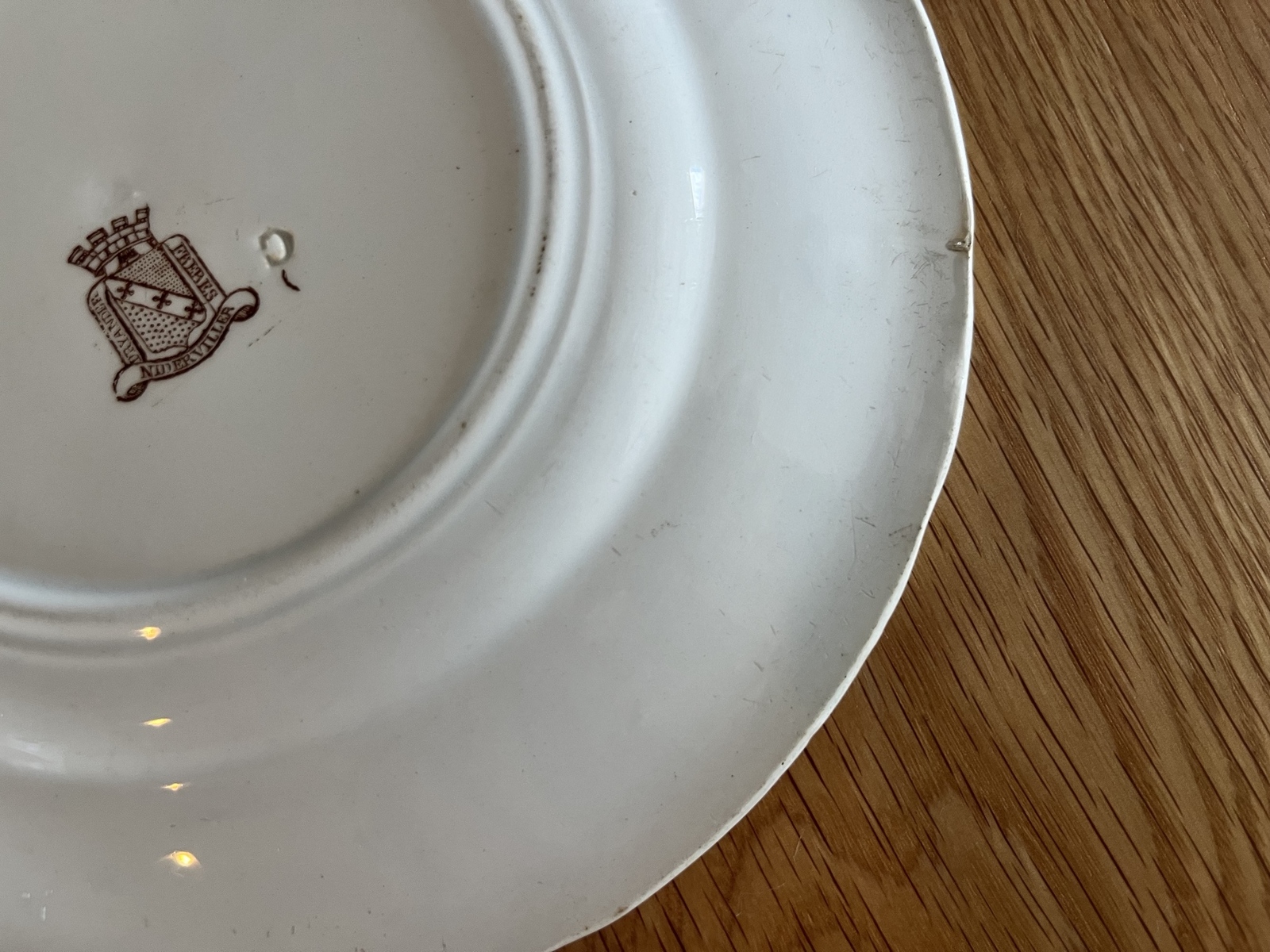 Dryander Freres, Niderviller 【ニーデルヴァレー】平皿