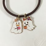 🎃ハロウィン🎃にっこり仲良しおばけちゃんヘアゴム 