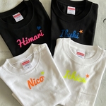 オリジナル名入れTシャツ