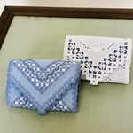 【furka****さま専用ページ】ハーダンガー刺繍のマルチポーチ