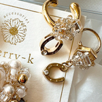 horse bijou ear cuff 