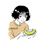 SNSアイコン 似顔絵オーダー