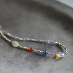 カレンシルバー　オパール　天然石のブレスレット（Silver925）