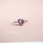 Matt pearl Flowerピアス