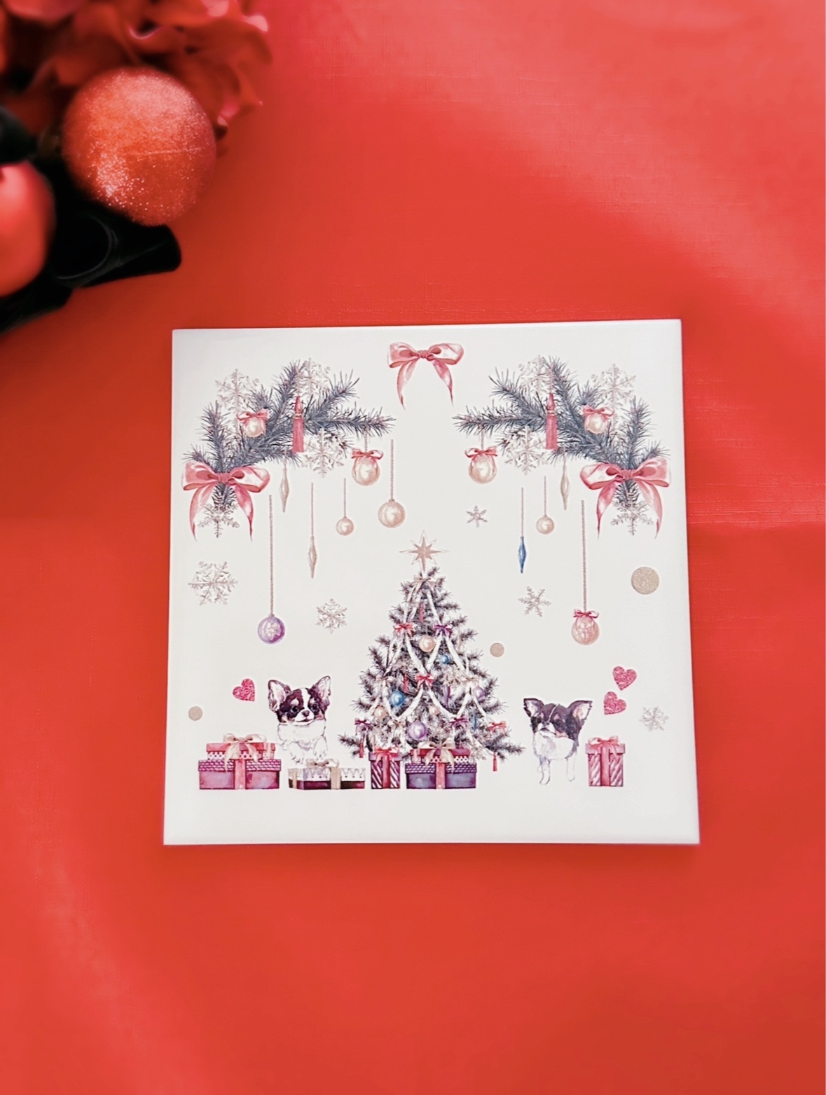 チワワちゃんクリスマスタイルアート - happiness456 | minne byGMO