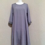 着物リメイク◎ワンピースチュニック　江戸小紋