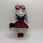 ハンドメイドドールチャーム　バックチャーム　お人形