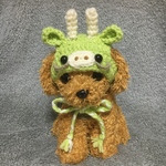2024年辰年🐲タツの帽子🐲小型犬用帽子・プードル用