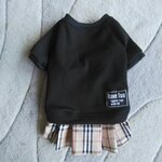 犬服！Мsize！タータンチェックスカート