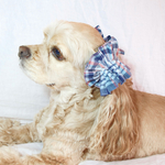 【再販！】中型犬用　シュシュ　マドラスチェック⑤