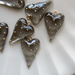 2pcs)3036)アクリルチャーム)gray)#5g