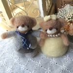 《再販♪》ほのぼのくまさん☆レモンイエローウェディング💐