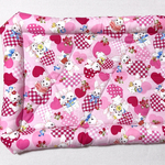 ☆セ－ル品☆ラスト1枚☆うさぎのお布団クッション＊可愛い♡うさぎとハ－ト柄でピンク♡約29×39センチ