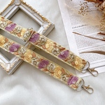 【インド刺繍リボン】ショルダーストラップ　スマホショルダー