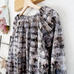 SALE｜3000円オフ｜再入荷♡リバティ＊ギャザーブラウス （7・9・11・13号)