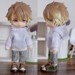 白迷彩柄パーカーセット（ねんどろいどどーるオビツ11ボディ共有サイズ）