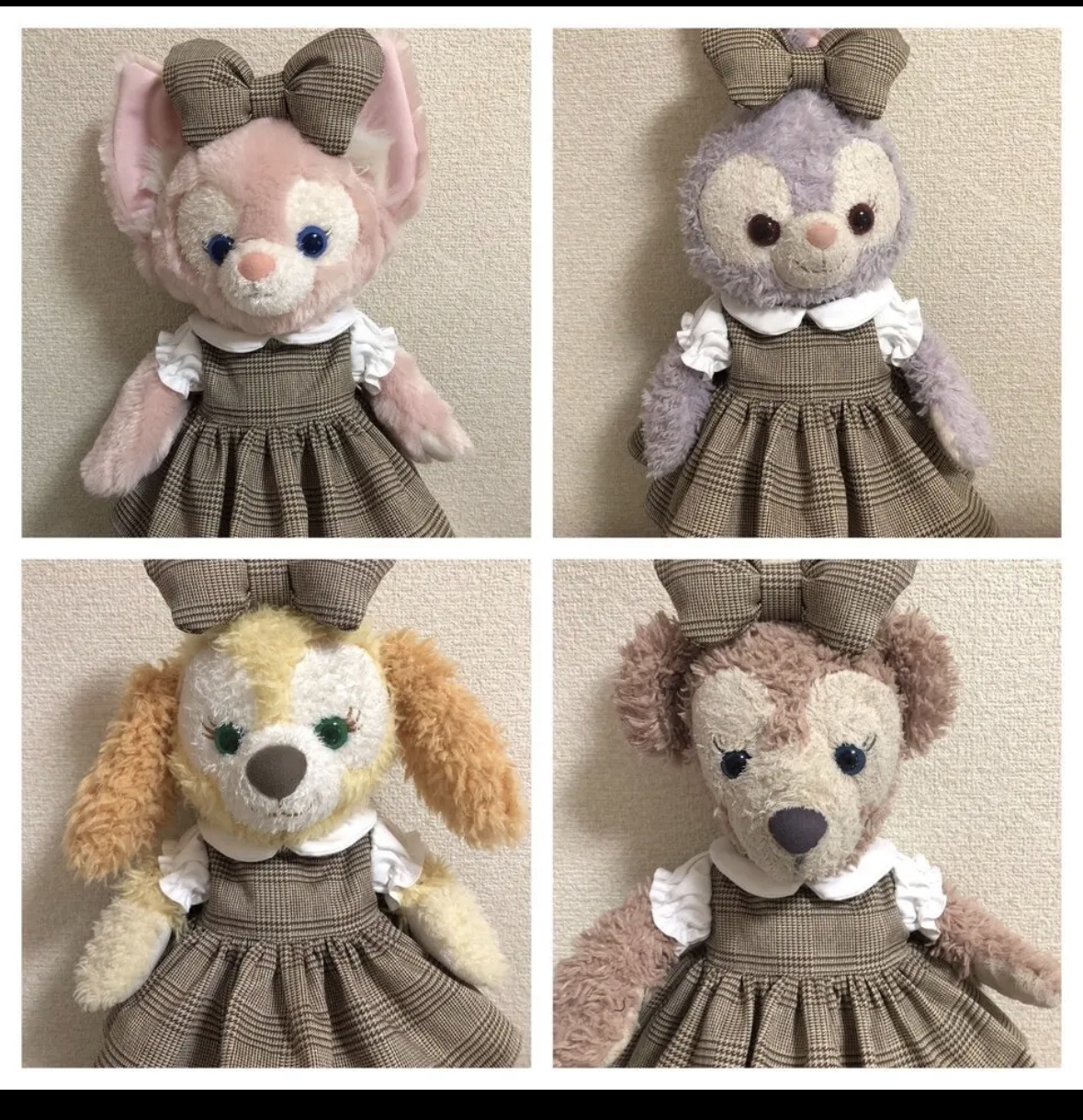 受注生産ユニベアシティ モカandプリン着用可能コスチューム