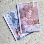 母子手帳カバー お薬手帳カバー 雑誌風デザイン オリジナル アーチ型写真 写真入り☆