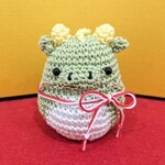 来年の干支 辰のあみぐるみ薄緑小