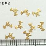 クリスタルのメタルパーツ3種30枚セット