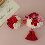 kids♡　和髪飾り №27 　和装 卒業式 七五三 ヘアクリップ　キッズ　前撮り撮影