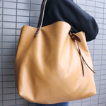 【期間限定】フニャ 軽量 レオパードハンドル Wポケ 革 兼用 ハンドメイド1045