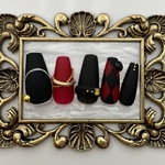 加州清光 大人なイメージネイル