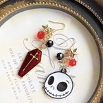 HELLOWEEN ghost + Coffinピアス
