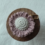 特別価格！お花のキーホルダー（ピンク×ホワイト）