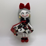 ハンドメイドドールチャーム　バックチャーム　お人形