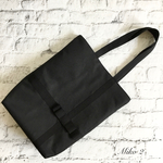 セレモニーサブバッグ　★リボン付き　A4サイズ　(ブラック)